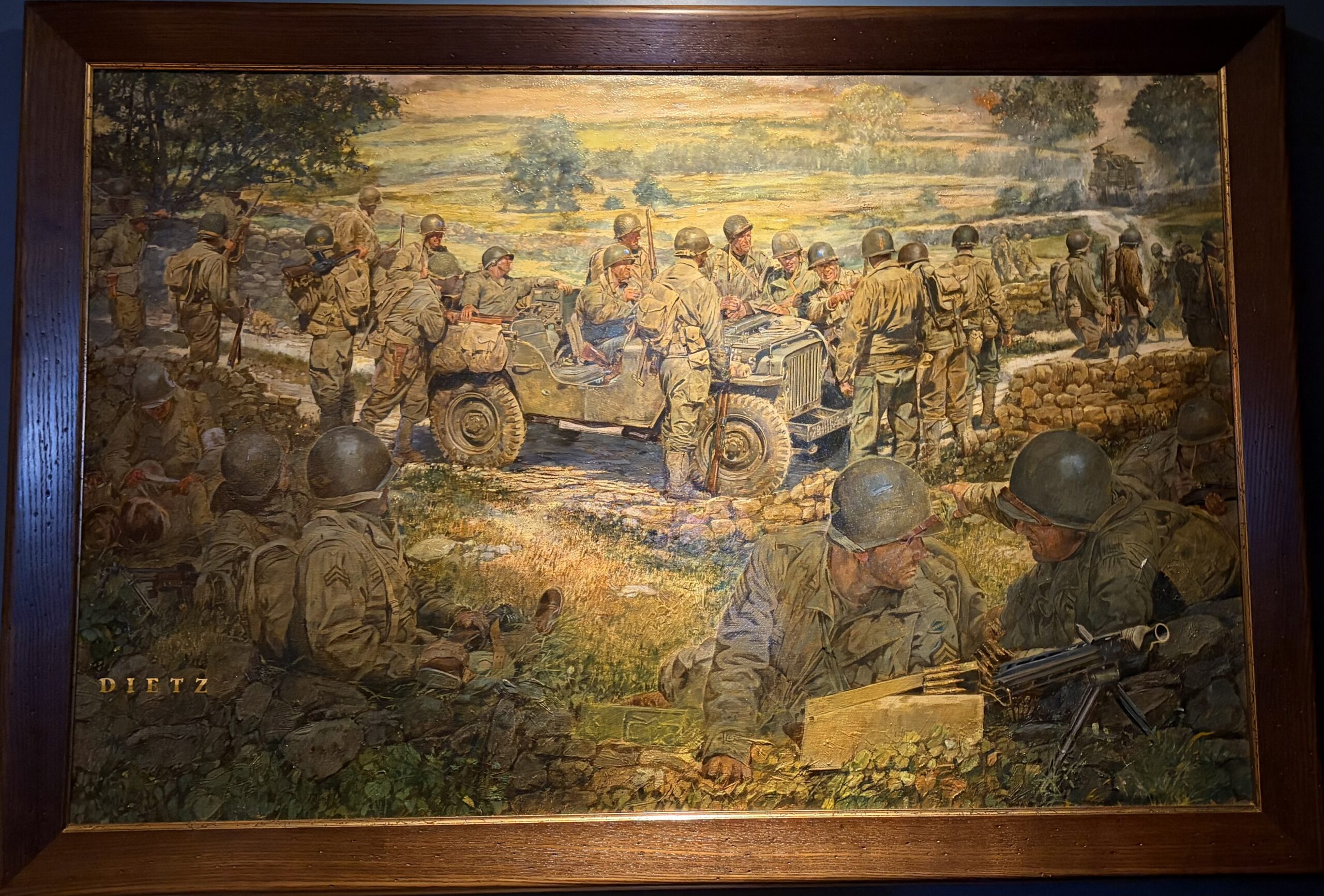 We Fought Through - Original Oil